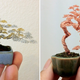 Image for article titled Don't Worry, You Can't Kill These Intricately Woven Wire Bonsai Trees